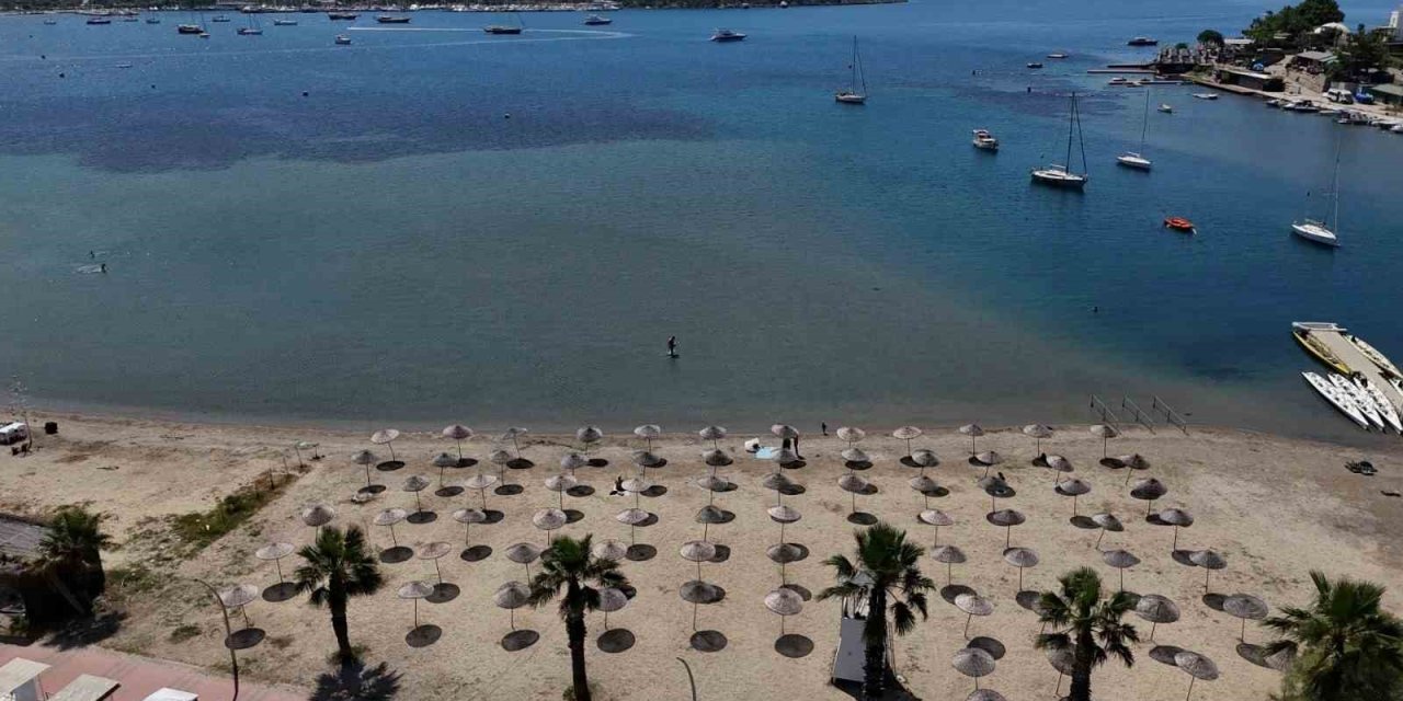 Bodrum’da halk plajları sezona hazır