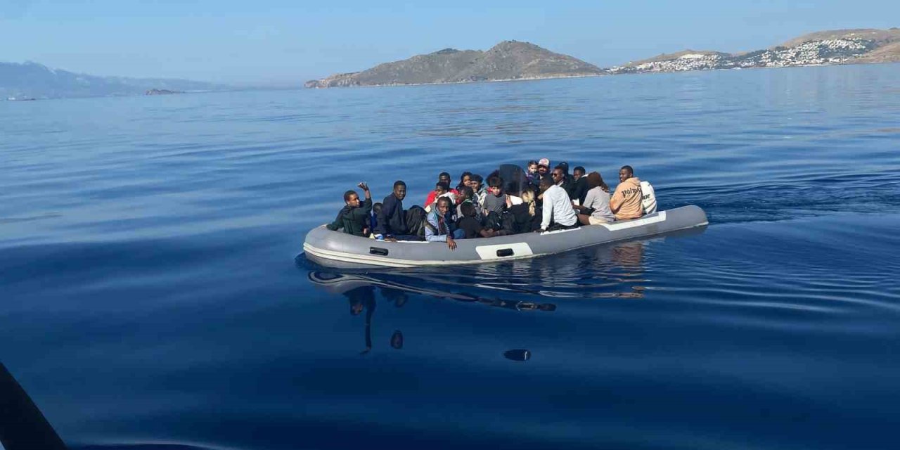 Bodrum’da 25 düzensiz göçmen yakalandı
