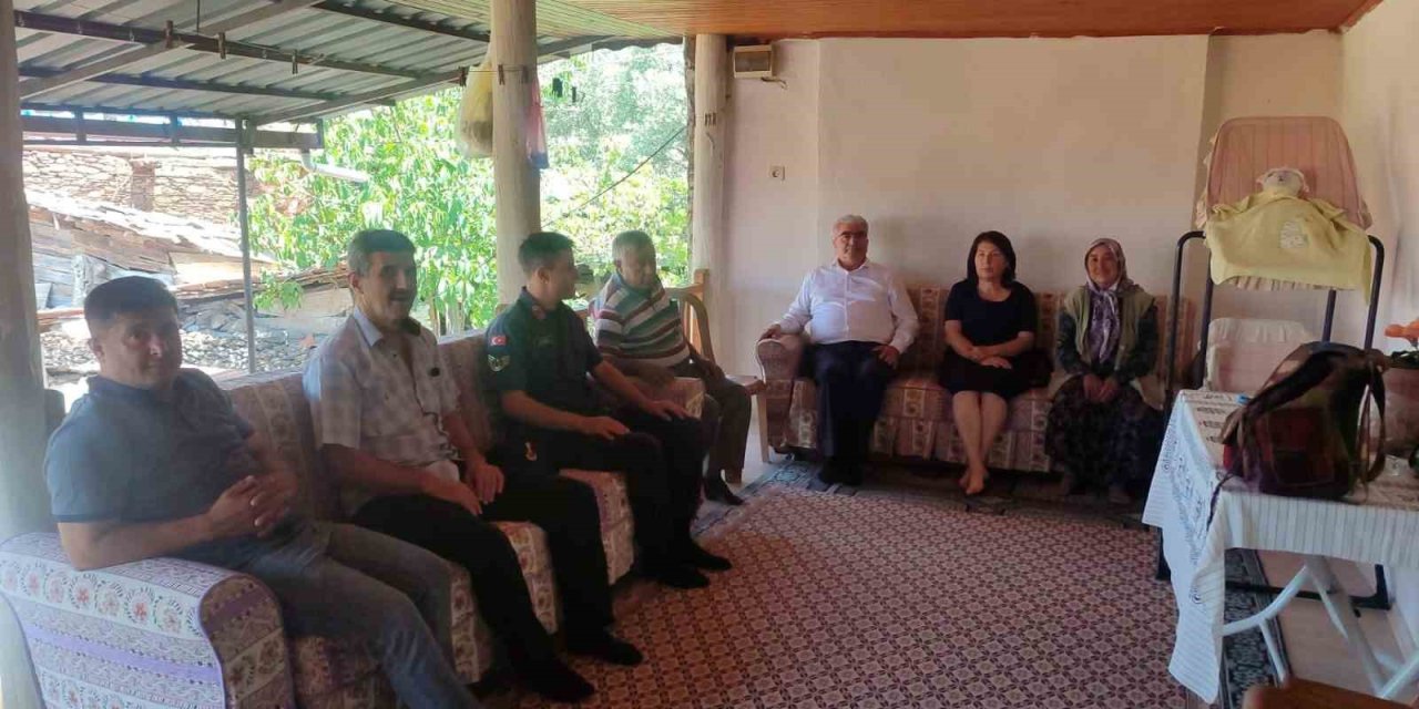 Kurban Bayramı’nda şehit aileleri unutulmadı