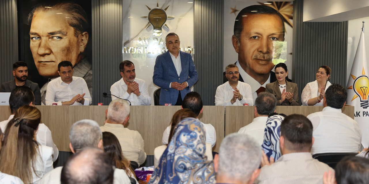 AK Parti Aydın Teşkilatı bayramda buluştu