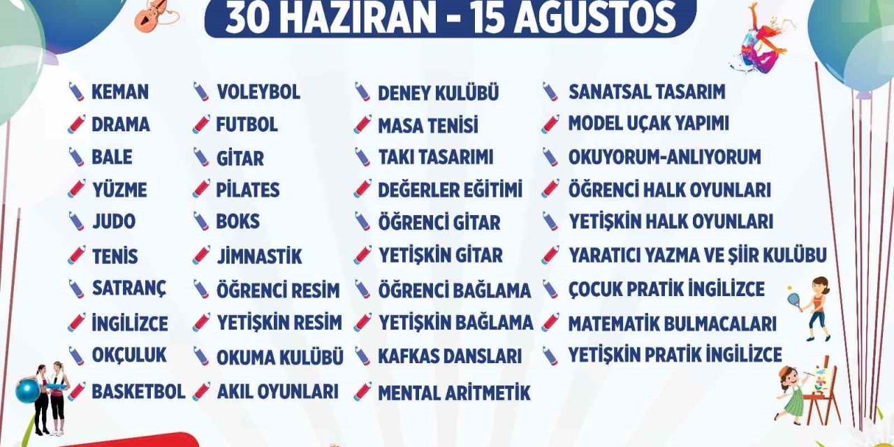 Başkan Çerçioğlu ile Aydınlı çocuklar yaz tatilinde eğlenirken öğrenecek