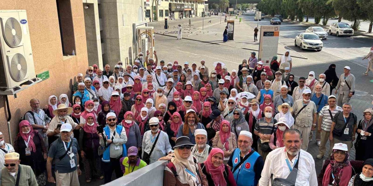 Muğla’dan Hacı kafilesi yurda dönüyor