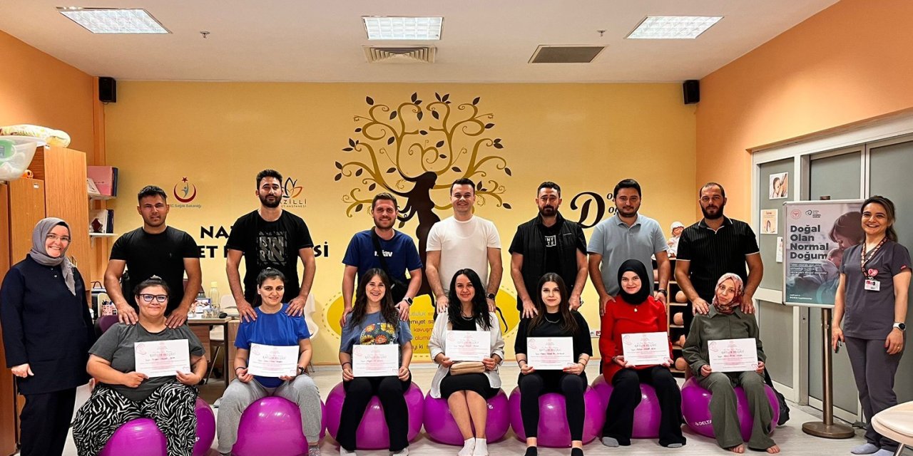 Bu kez baba adayları da eğitime katıldı