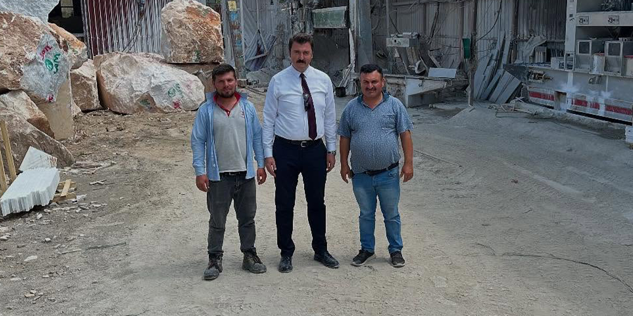 KOSGEB Aydın İl Müdürü Sadullah Dülger işletmeleri ziyaret etti