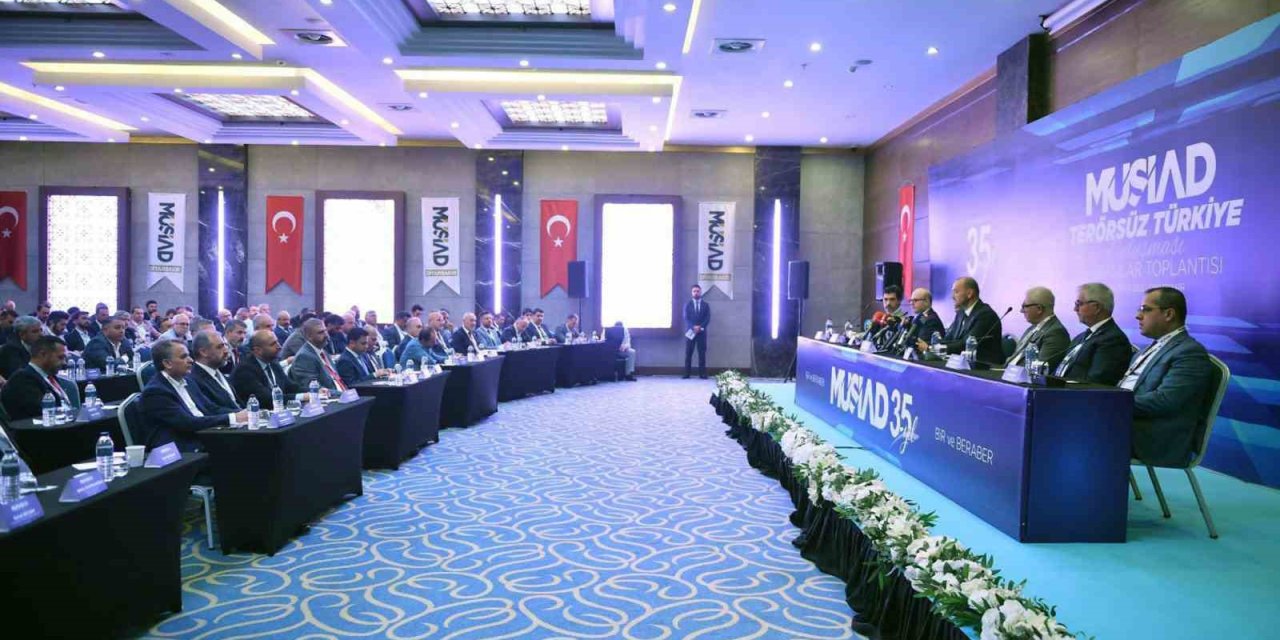 MUSİAD Muğla Şubesi ‘Terörsüz Türkiye’ toplantısına katıldı