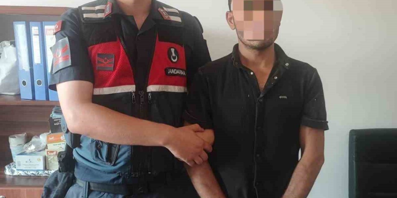 Cinayet şüphelisi jandarma ekipleri tarafından yakalandı