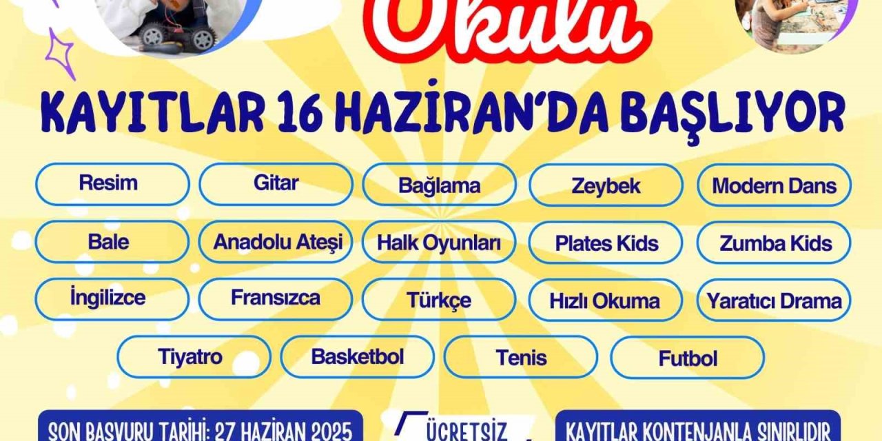 Söke Belediyesi yaz okulu kayıtları başlıyor