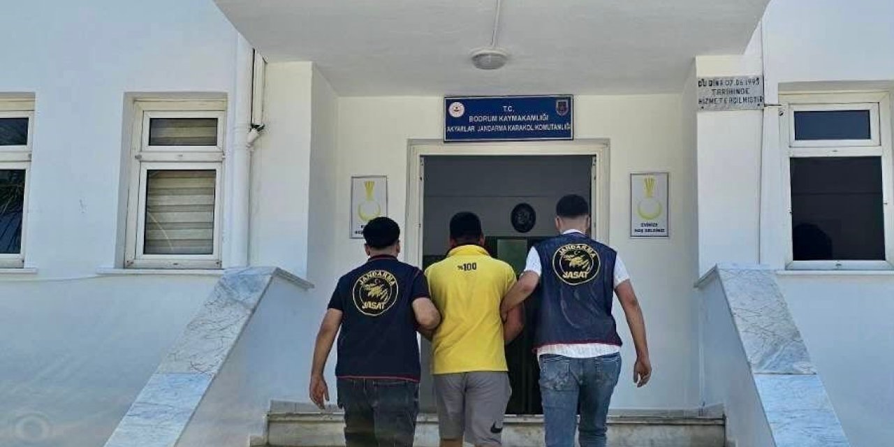 Bodrum’da 16 yıl hapis cezası bulunan şahıs yakalandı