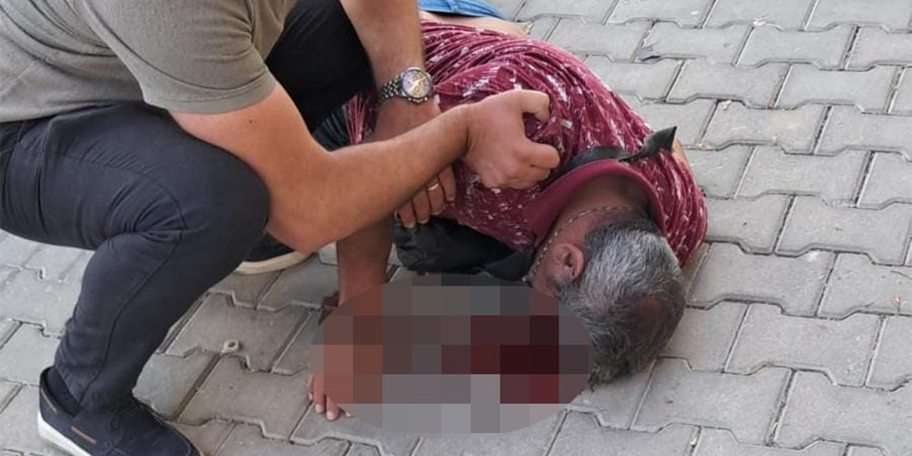 Motosiklet park halindeki araçlara çarptı: 1 yaralı