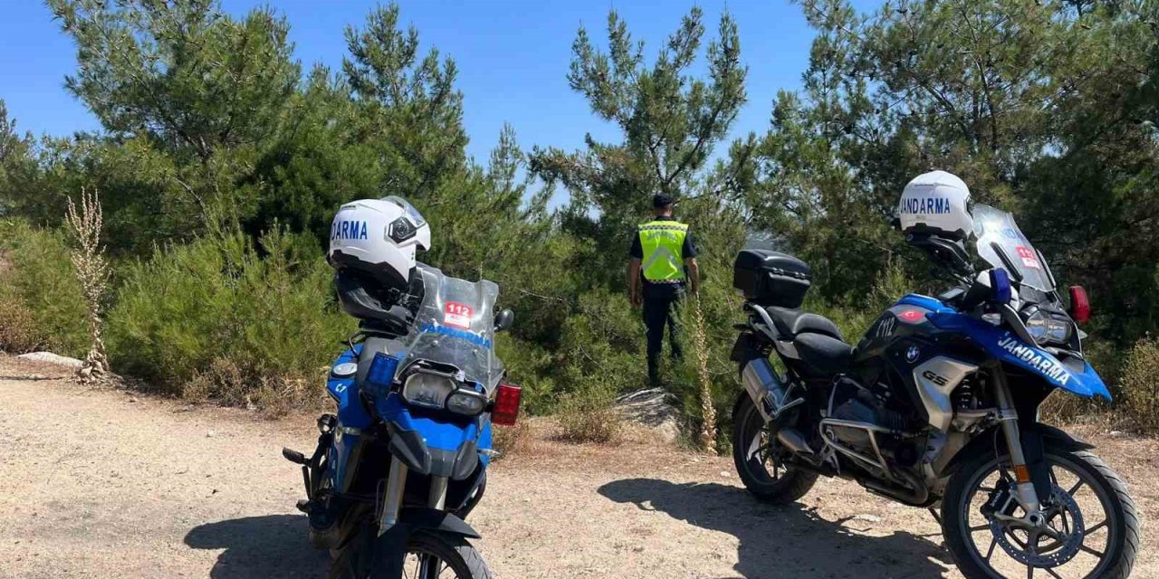 Jandarmadan ‘yangın’ nöbeti