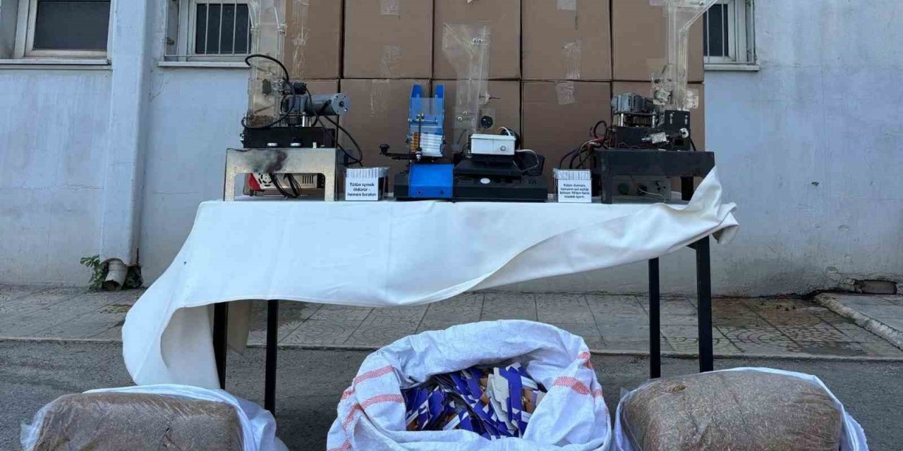 Jandarmadan ‘kaçak sigara’ baskını