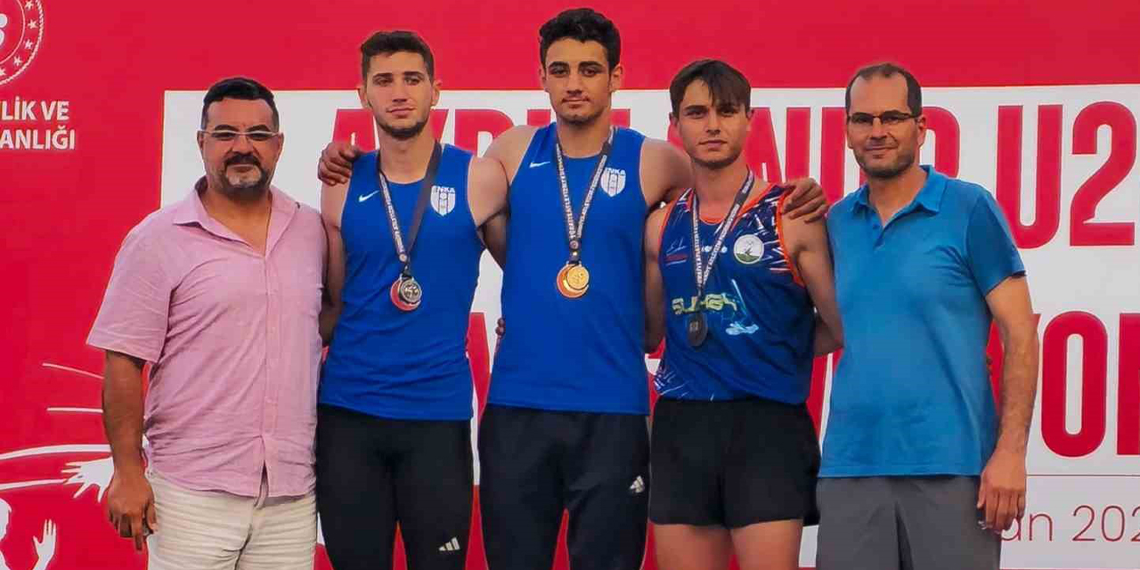 Aydınlı milli sporcular şampiyonaya damga vurdu