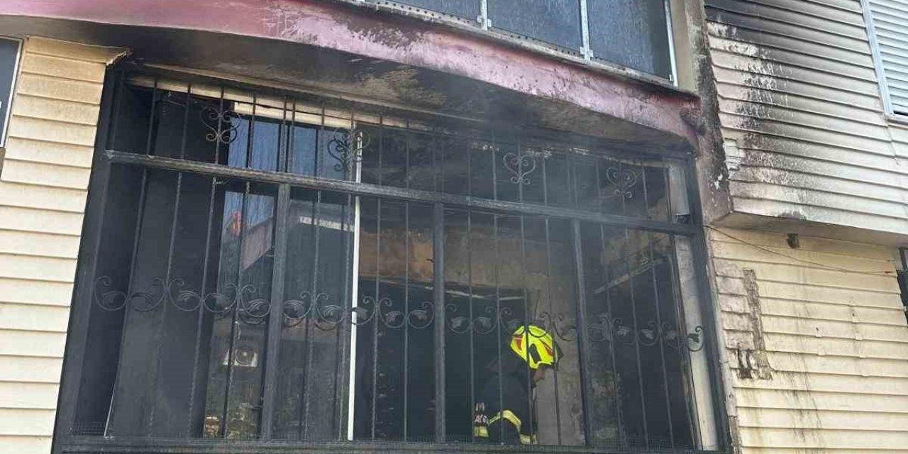 Nazilli’de ev yangını