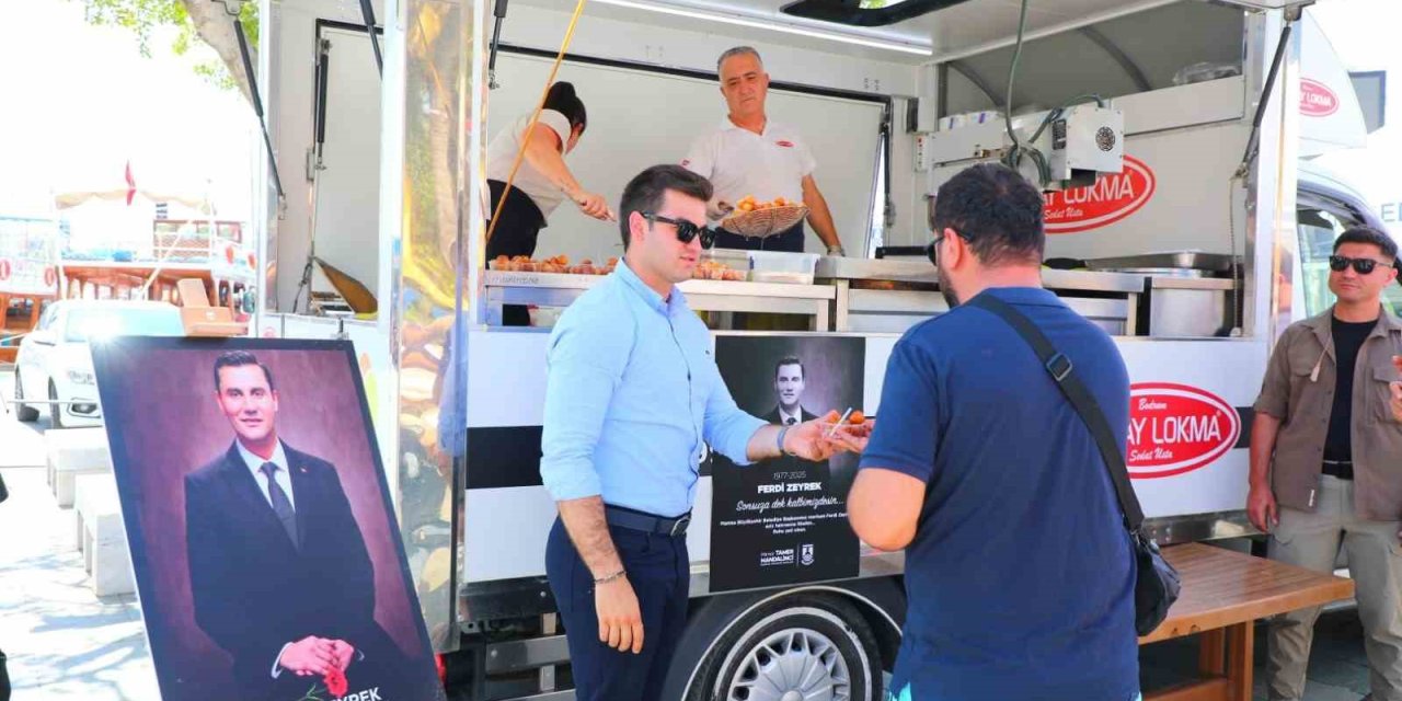 Bodrum’da Ferdi Zeyrek için lokma hayrı