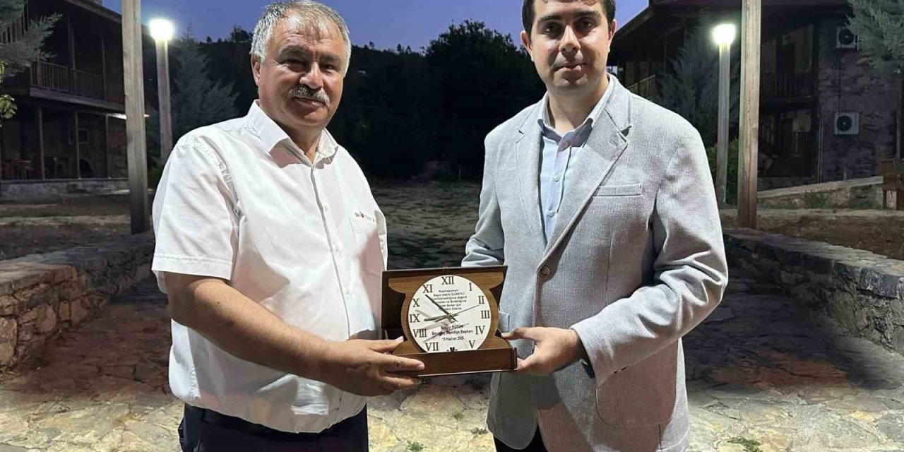 Beyağaç, Kaymakam Güneyli’ye veda etti