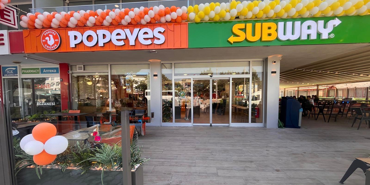 POPEYES ve SUBWAY Didim’de hizmete açıldı!