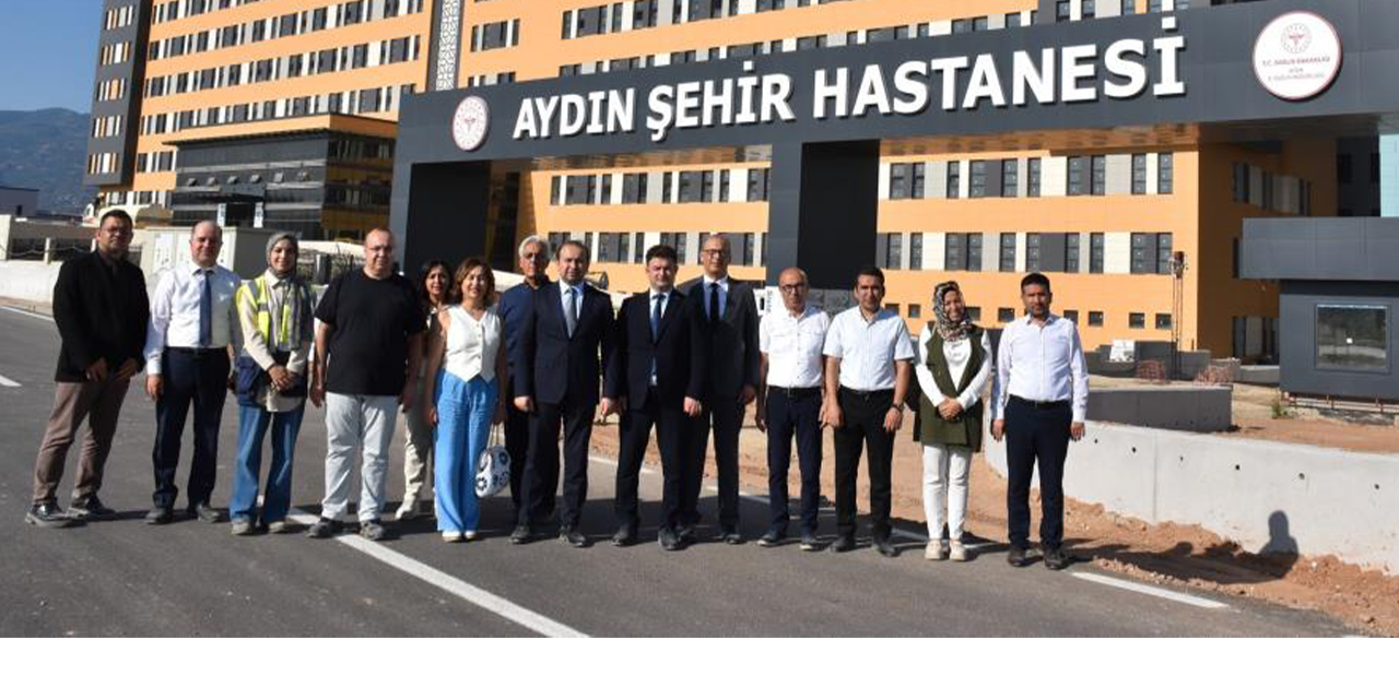 Aydın Şehir Hastanesi’nde çalışmalar hızla sürüyor