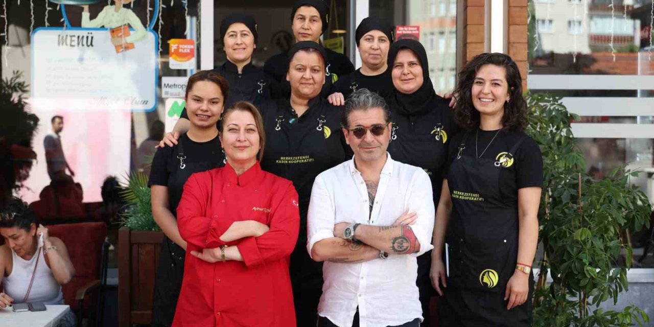 Ünlü Şef Amani, Merkezefendi Kadın Kooperatifi’ne hayran kaldı