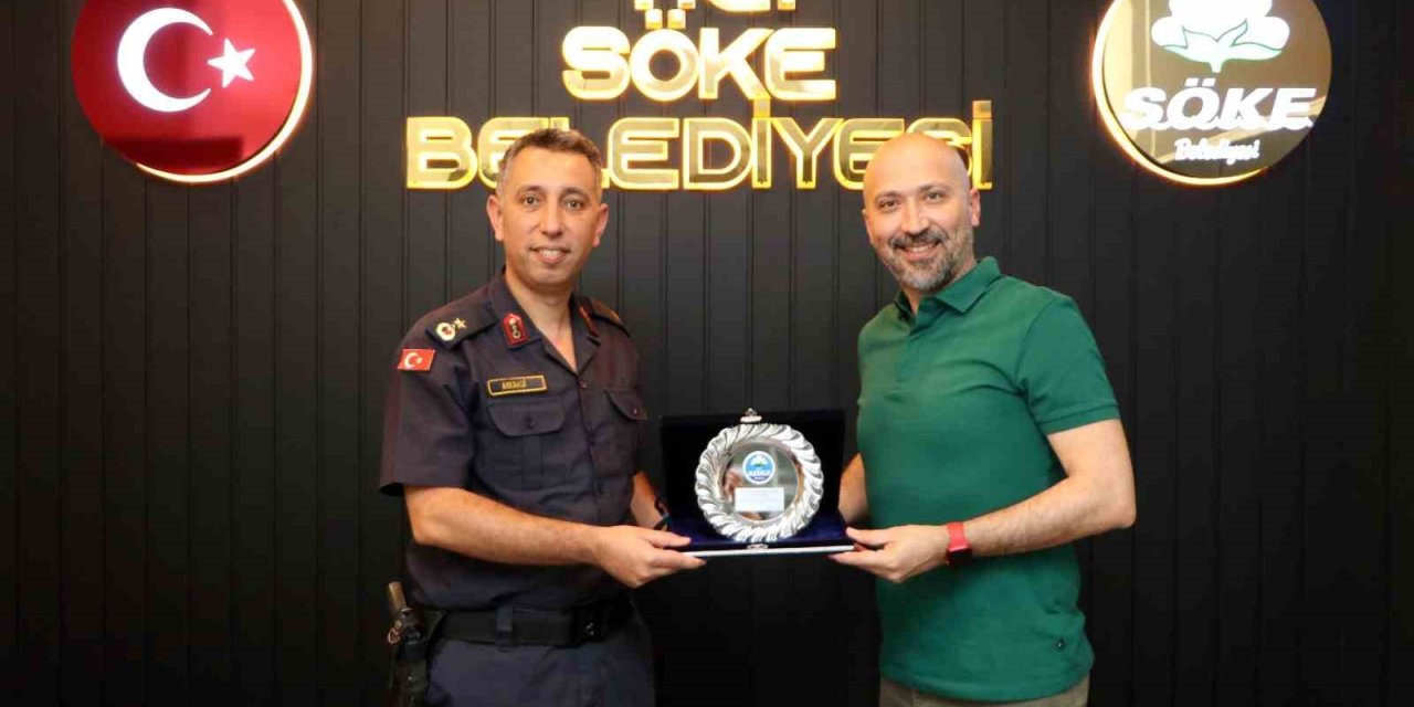 Başkan Arıkan, Jandarma Komutanı Mengi’yi ağırladı