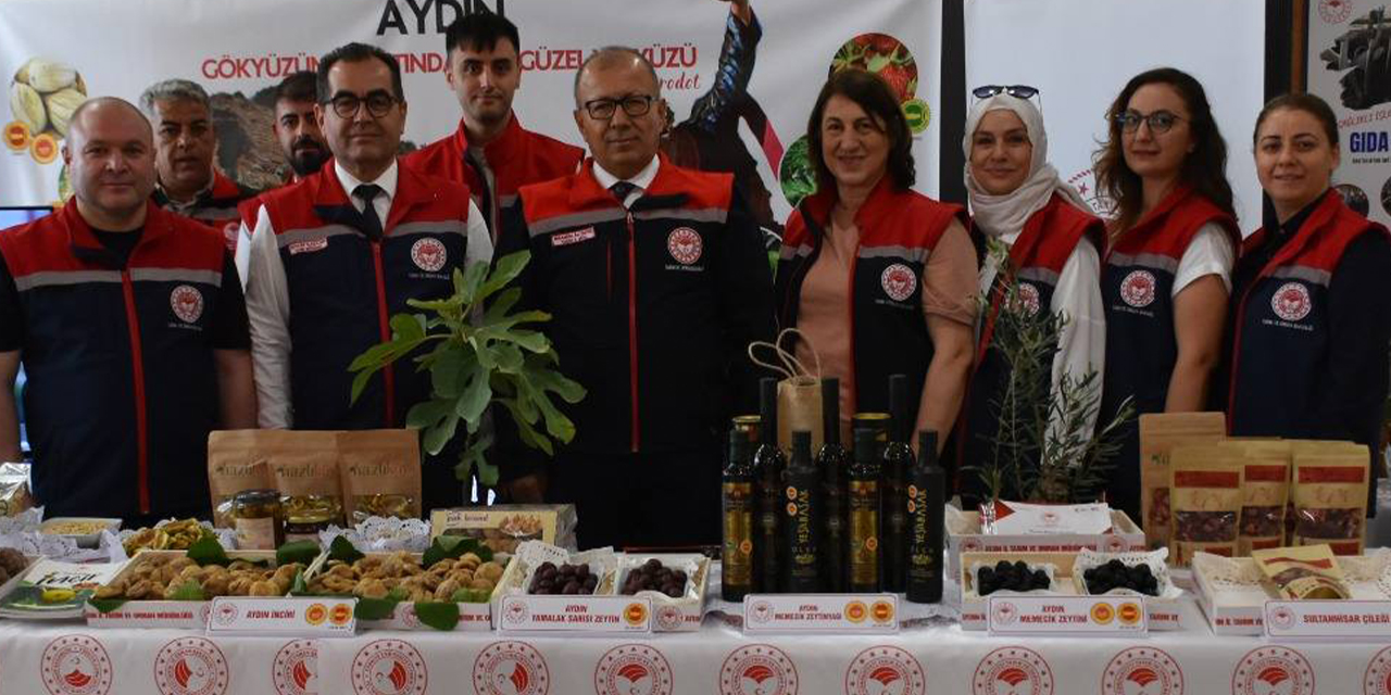 Aydın’ın coğrafi işaretli ürünleri Ankara’da tanıtıldı