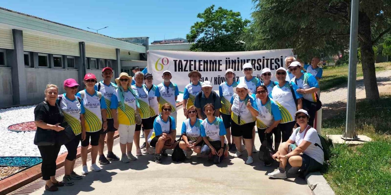 Köyceğiz Tazelenme Üniversitesi’nin olimpiyat heyecanı başladı