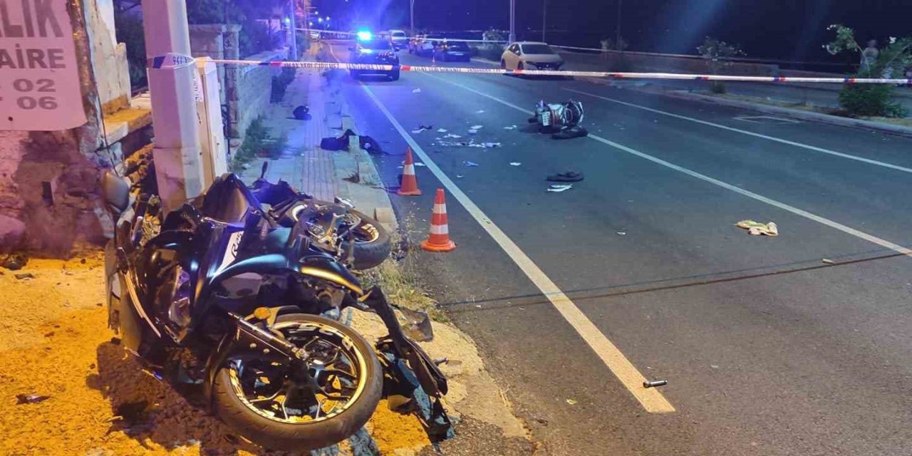 Bodrum’da 2 motosiklet çarpıştı: 2 ölü