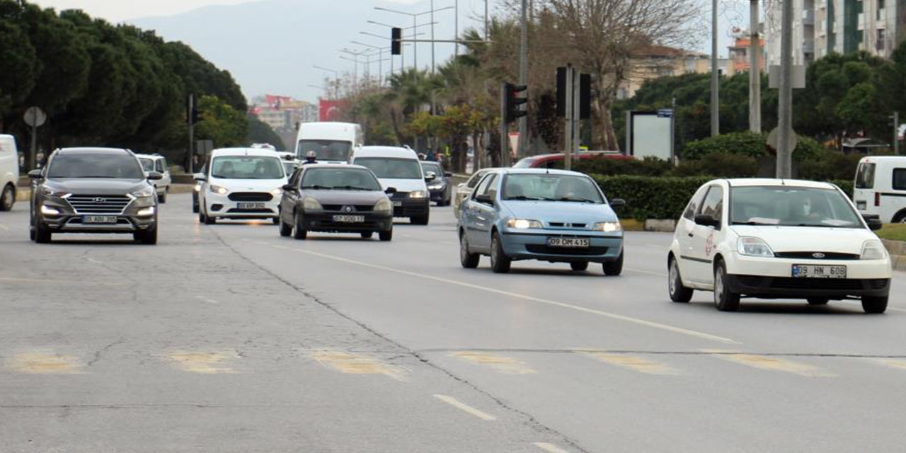 Aydın’da araç sayısı 640 bini geçti!