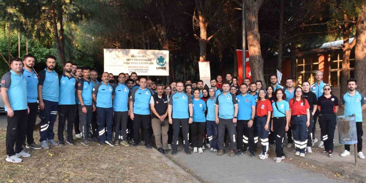 Aydın ev sahipliği yaptı, tatbikat gerçeğini aratmadı