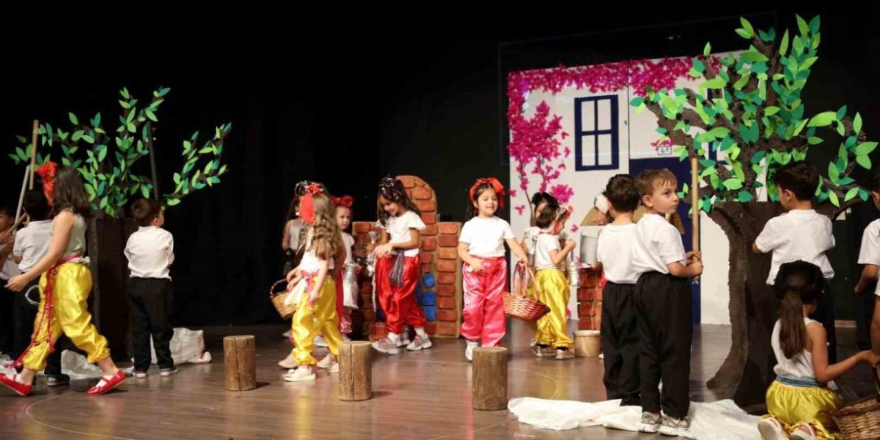 Bodrum Belediyesi anaokullarının mezuniyet töreni yapıldı