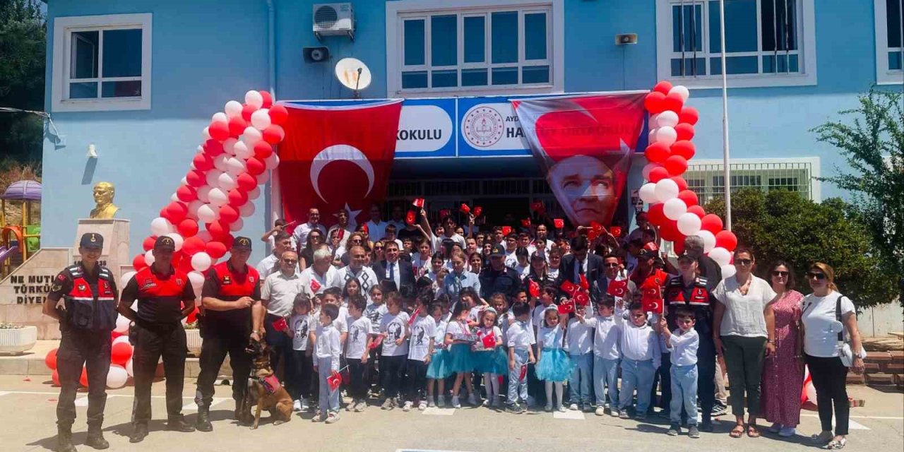 Jandarma, karne sevincine ortak oldu