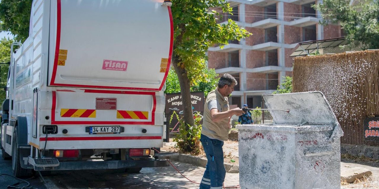 Kuşadası Belediyesi’nden Güzelçamlı’ya hizmet seferberliği