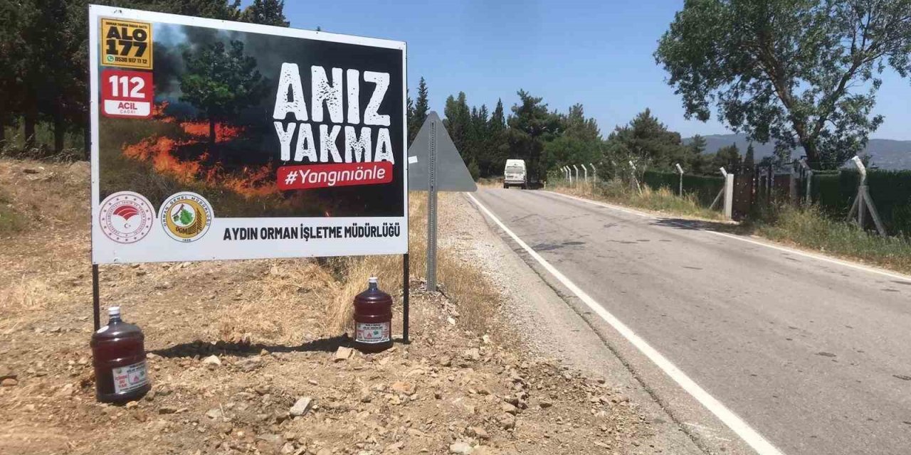 Aydın’da orman yangınlarına karşı yeni tedbir alındı