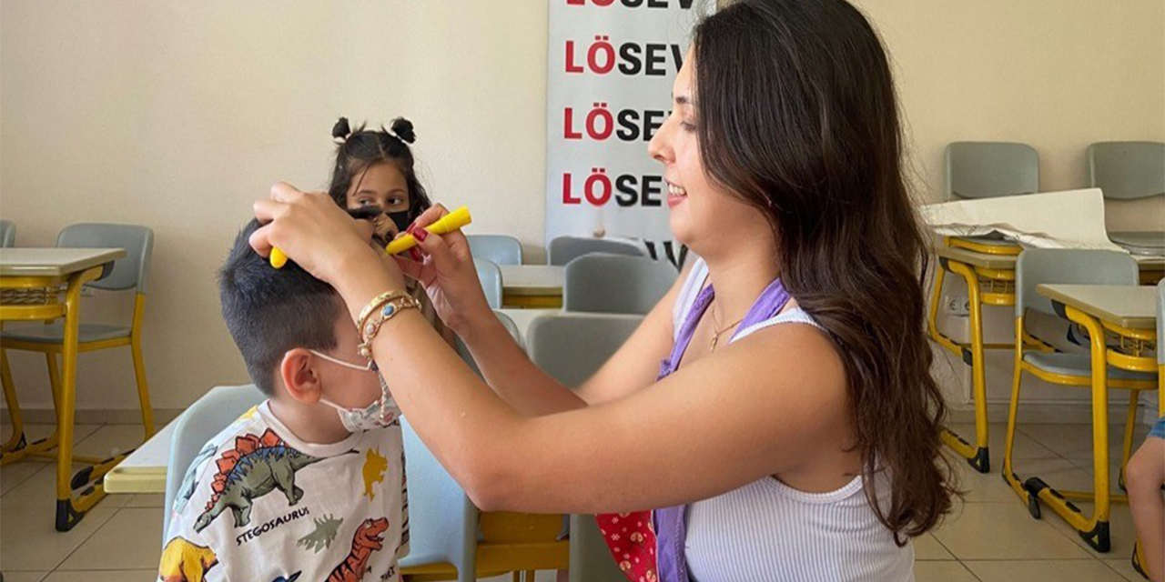 Aydın’da lösemili çocuklar için moral etkinliği