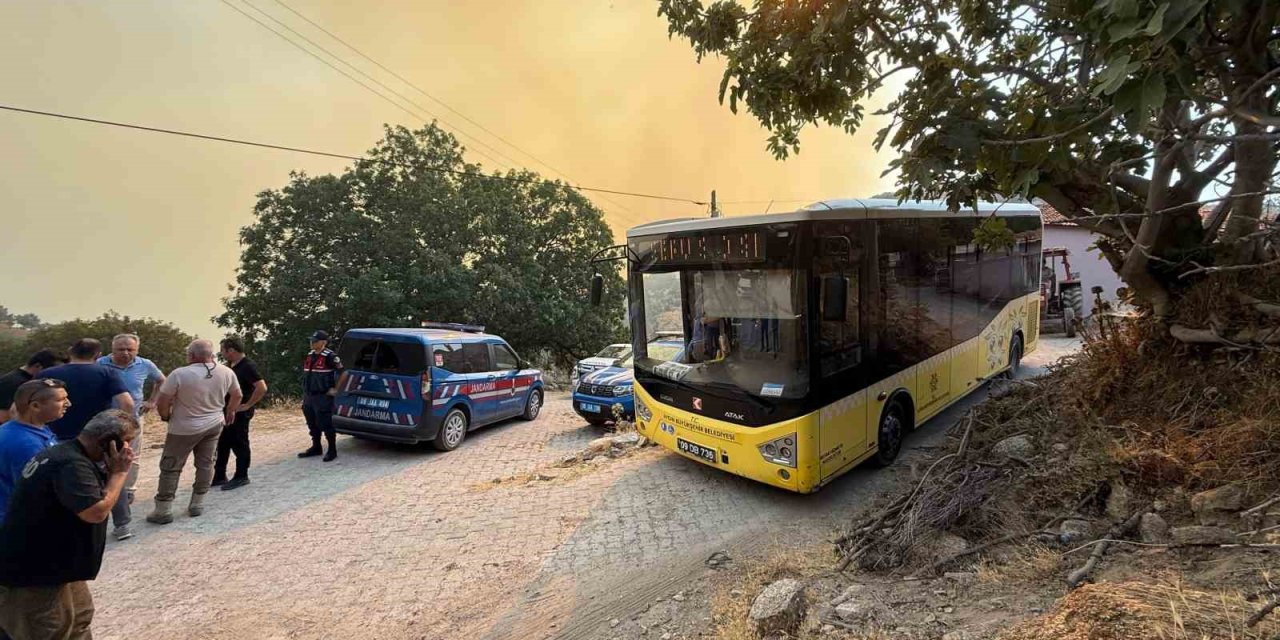 Aydın’da köyler tahliye edilmeye başlandı