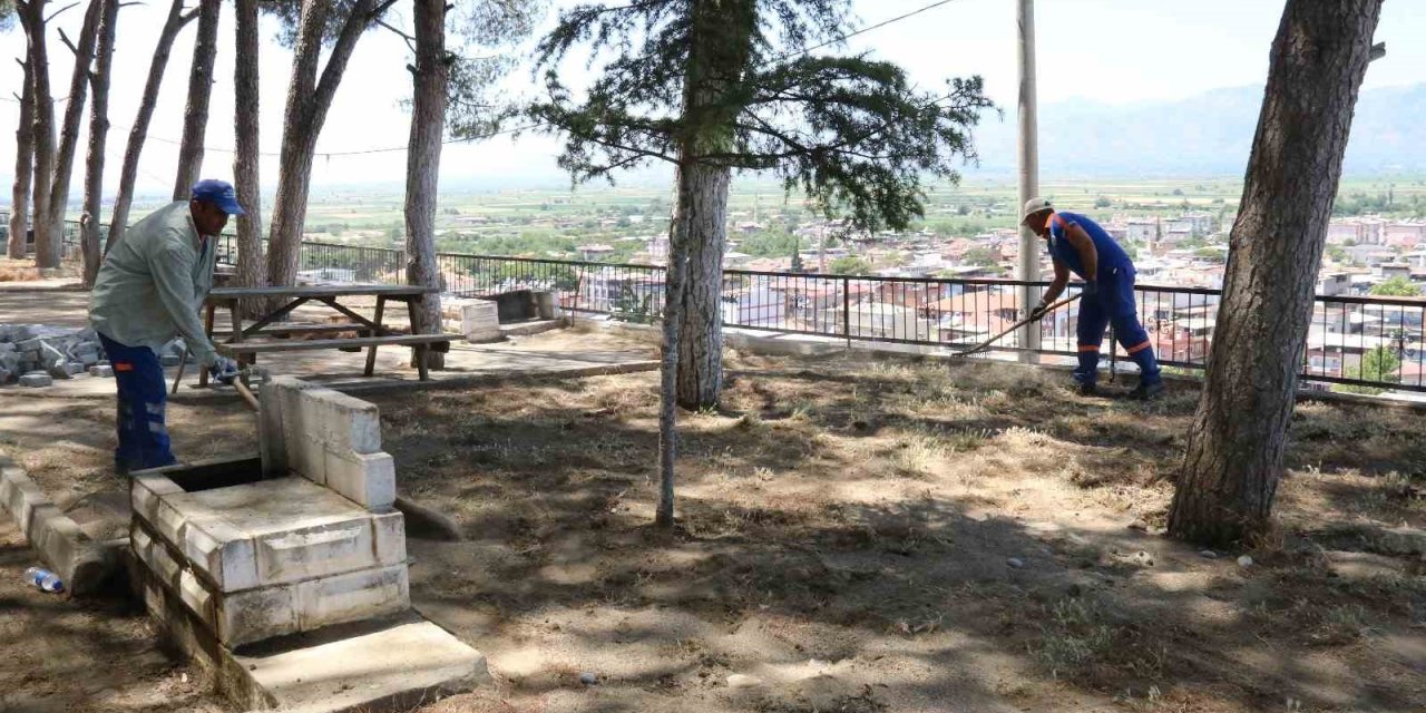 Yenipazar Çamlık Mesire Alanı düzenleniyor