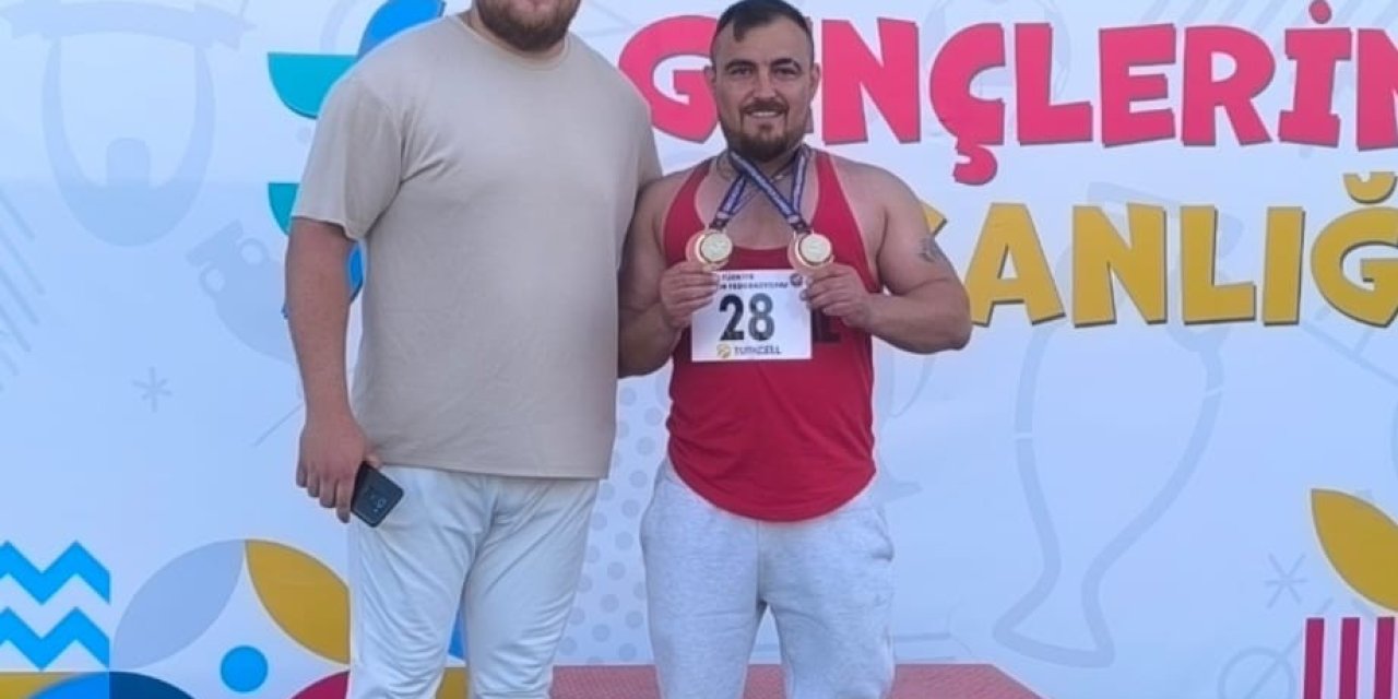 Özel sporcudan Denizli’ye iki madalya daha