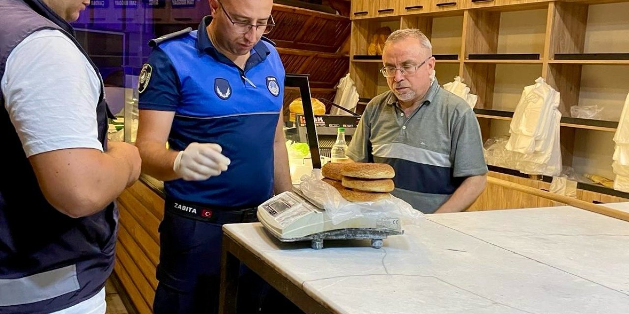 Çine’de ekmek fırınları denetlendi