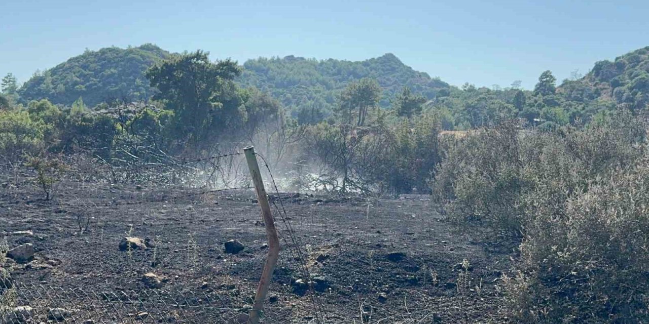 Marmaris’teki yangının işaret fişeğinden çıktığı iddiası