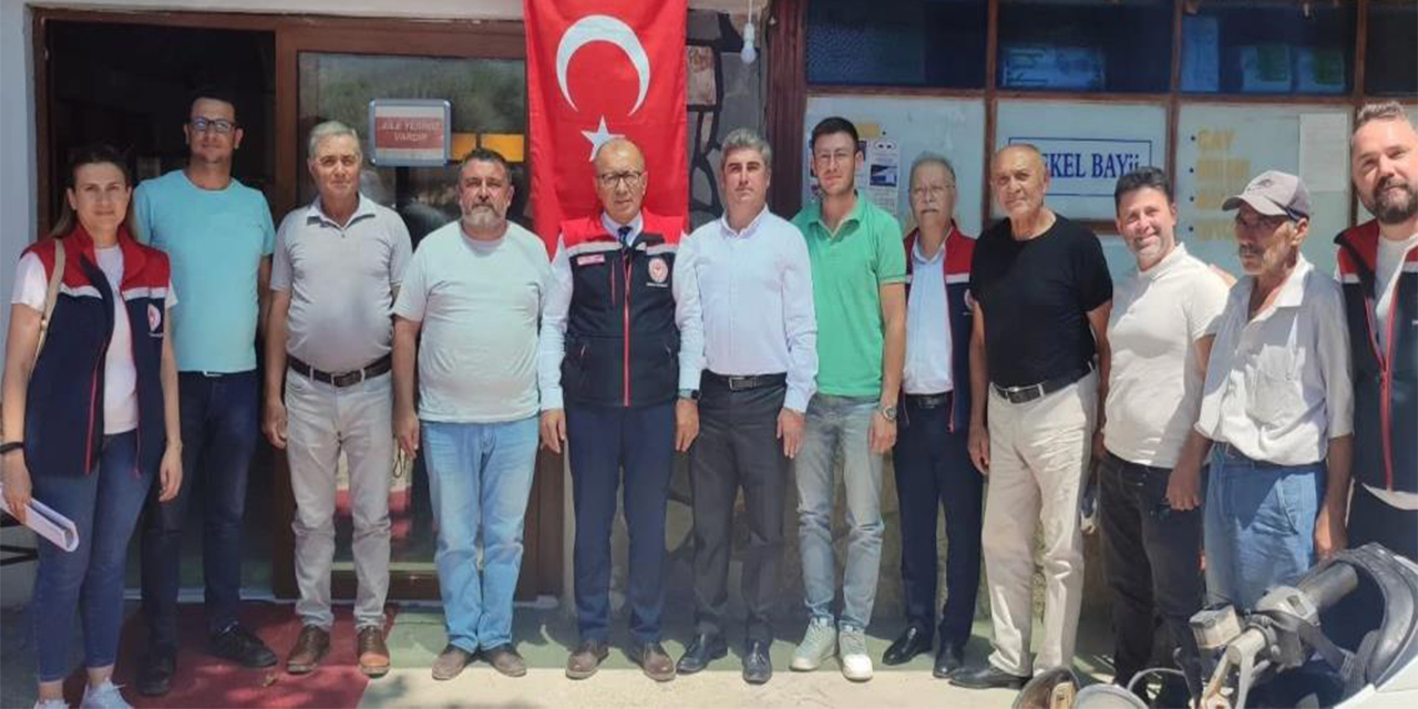Aydın Tarım İl Müdürü üreticilerle sahada buluştu