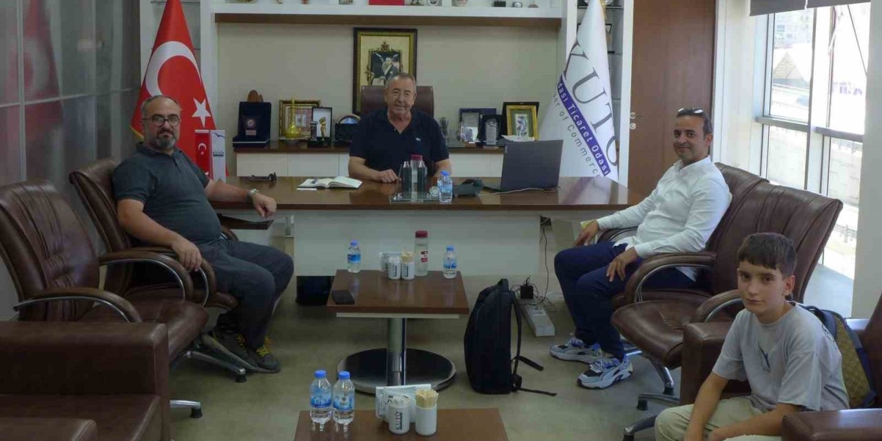 ADÜ Teknokent Bünyesindeki Çalışmalar KUTO Başkanı Akdoğan’a Tanıtıldı