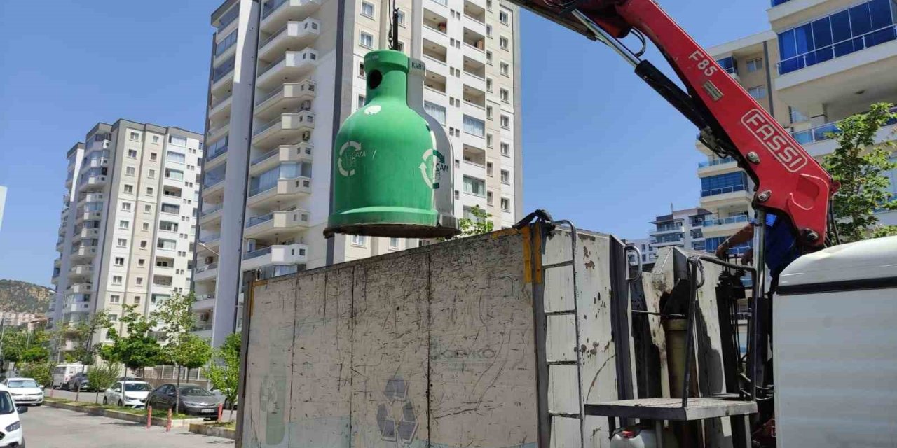 Söke’de 13 ton cam atık geri dönüşüme kazandırıldı