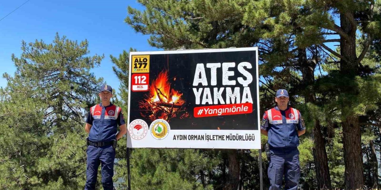 Aydın Jandarmasından yangın uyarısı: "Her Şey Elimizde"