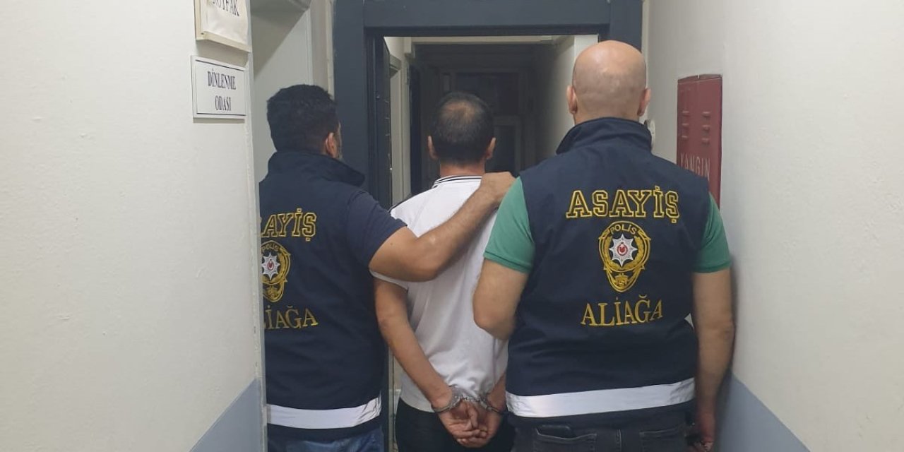 20 yıl hapis cezası bulunan cezaevi firarisi İzmir’de yakalandı