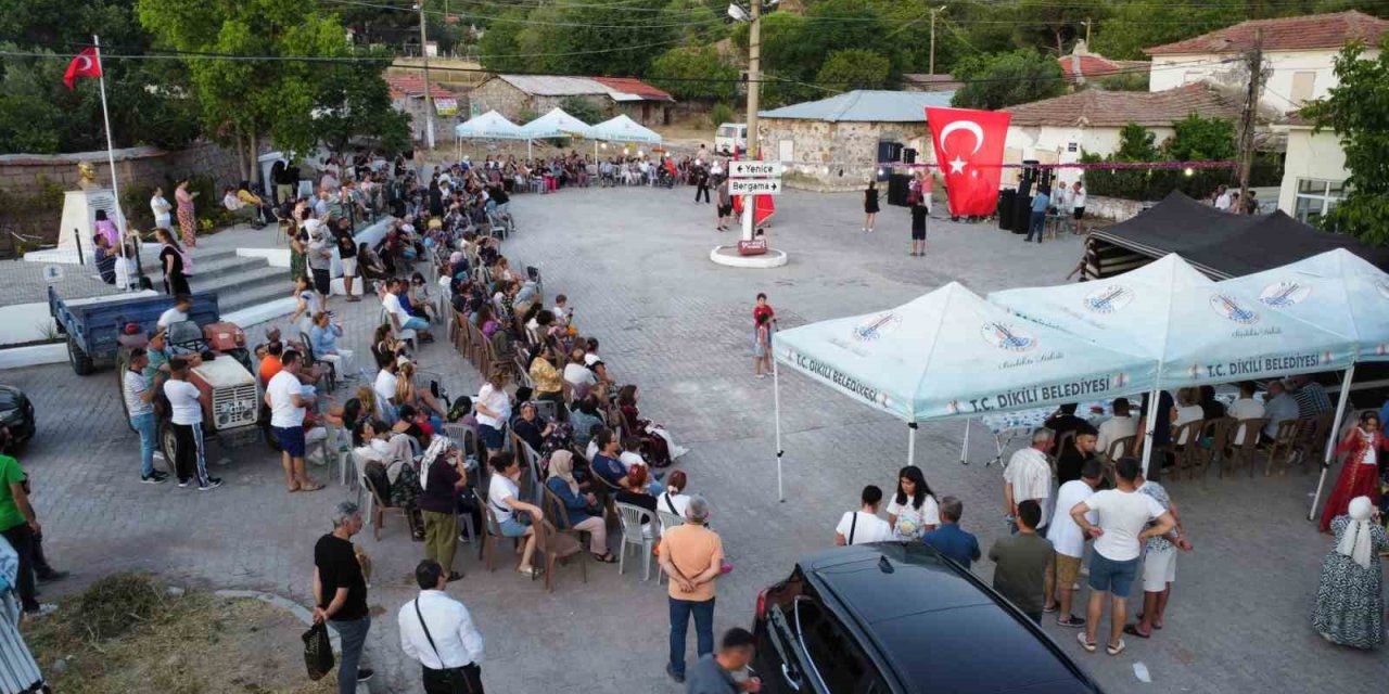Dikili’de Yörük ateşi yandı