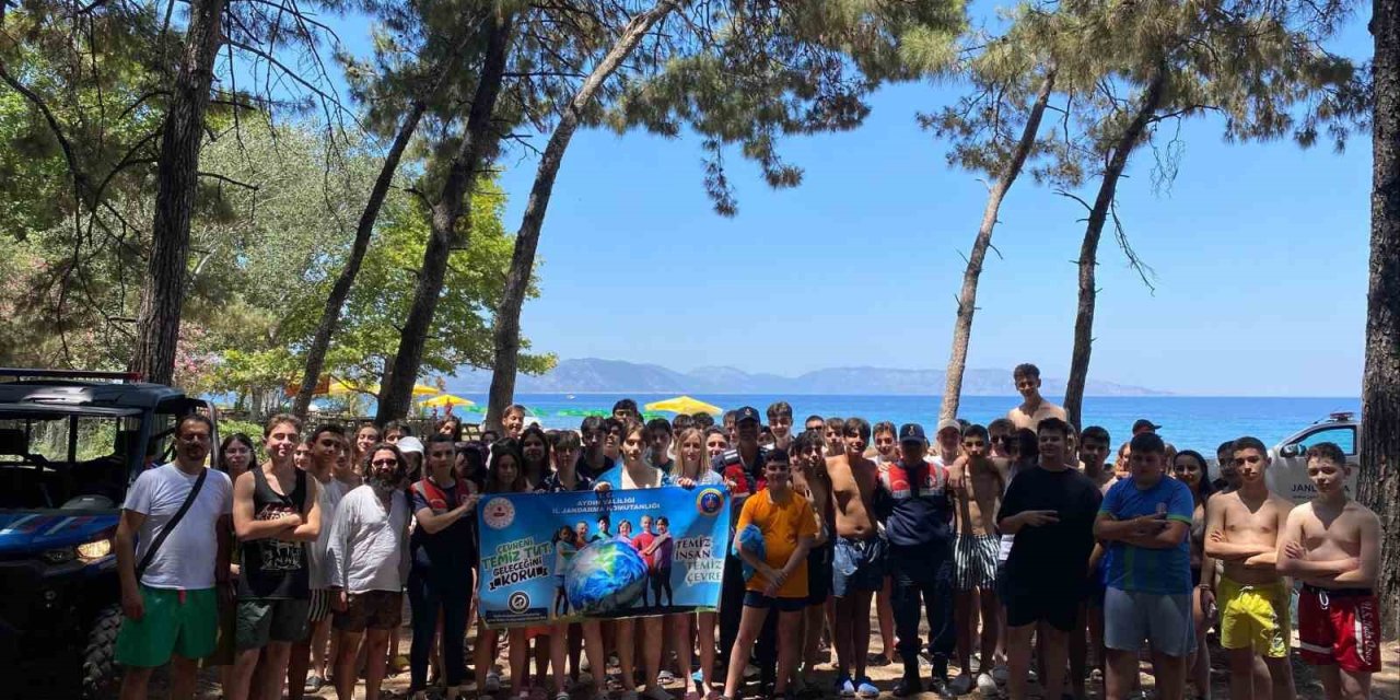 Kuşadası’nda öğrencilere uygulamalı çevre bilinci eğitimi