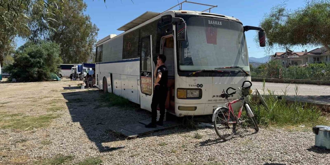 Fethiye’de otobüste yaşayan şoför ölü bulundu