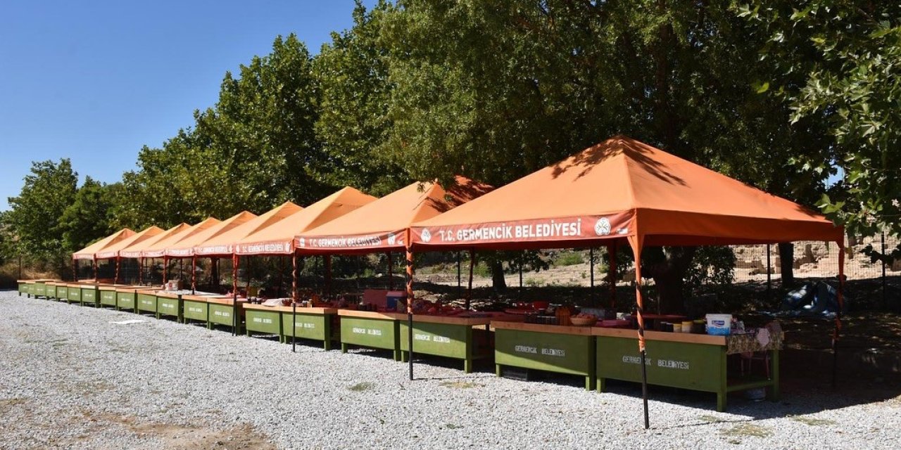 Yarışlar Kenti Magnesia’da Tarihi Köy Pazarı hazırlığı