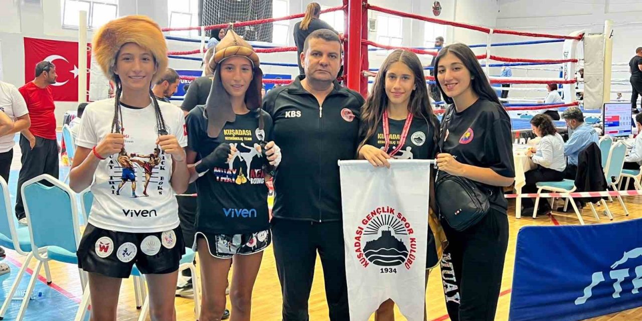 Kuşadasısporlu Eda Yıldırım Türkiye Şampiyonu oldu