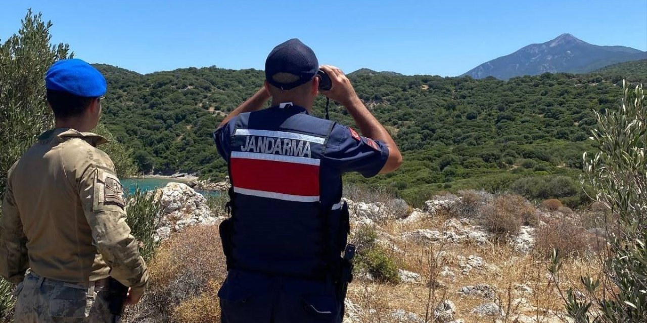 Jandarma orman nöbetinde