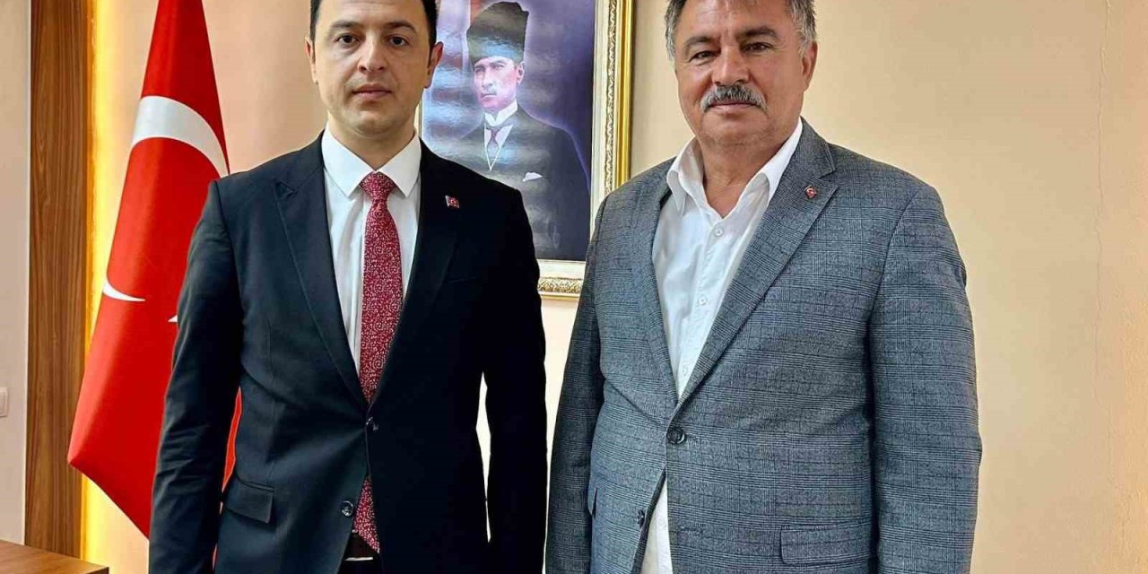 Başkan Pütün’den Kaymakam Cihangir’e hayırlı olsun ziyareti